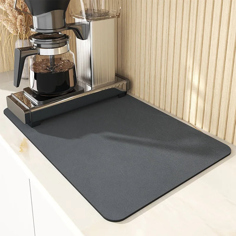 Super Absorbent Quick Dry Mat - Kitchen & Bathroom Utility